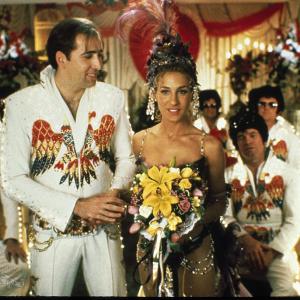 Still of Nicolas Cage and Sarah Jessica Parker in Honeymoon in Vegas 1992