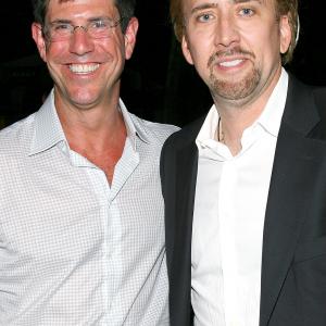 Nicolas Cage and Rich Ross at event of Burtininko mokinys (2010)