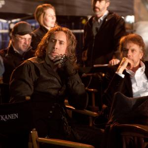 Nicolas Cage and Jerry Bruckheimer in Burtininko mokinys 2010