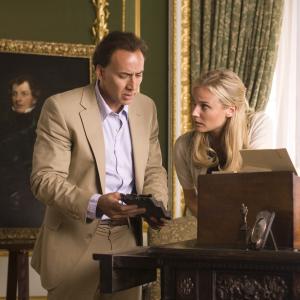 Still of Nicolas Cage and Diane Kruger in National Treasure: Book of Secrets (2007)