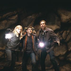 Still of Nicolas Cage Justin Bartha and Diane Kruger in National Treasure Book of Secrets 2007