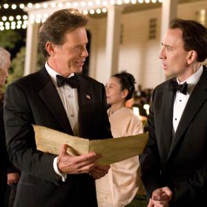 Still of Nicolas Cage and Bruce Greenwood in National Treasure: Book of Secrets (2007)