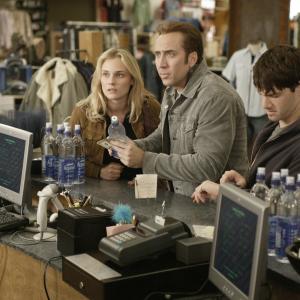 Still of Nicolas Cage Justin Bartha and Diane Kruger in National Treasure 2004