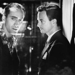 Still of Nicolas Cage and Gary Sinise in Snake Eyes 1998