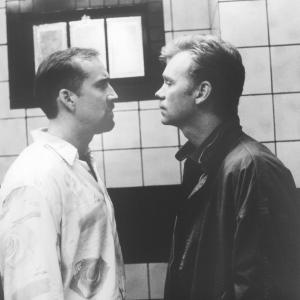Still of Nicolas Cage and David Caruso in Kiss of Death 1995