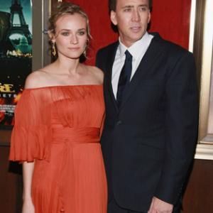 Nicolas Cage and Diane Kruger at event of National Treasure Book of Secrets 2007