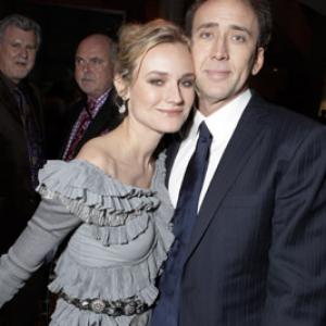 Nicolas Cage and Diane Kruger at event of National Treasure Book of Secrets 2007