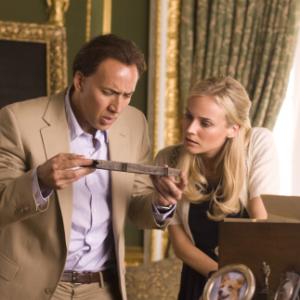 Still of Nicolas Cage and Diane Kruger in National Treasure Book of Secrets 2007