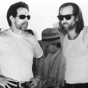 Nicolas Cage and Jerry Bruckheimer in Con Air 1997