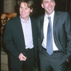 Nicolas Cage and Willem Dafoe at event of Shadow of the Vampire (2000)