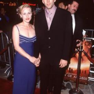 Patricia Arquette and Nicolas Cage at event of City of Angels 1998