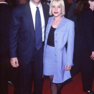 Patricia Arquette and Nicolas Cage at event of Face/Off (1997)