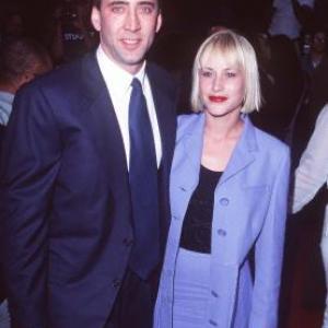Patricia Arquette and Nicolas Cage at event of FaceOff 1997