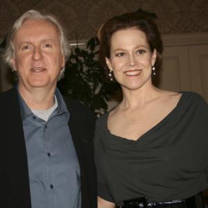 James Cameron and Sigourney Weaver 12052009