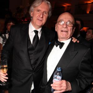 James Cameron and Rupert Murdoch at event of The 82nd Annual Academy Awards 2010