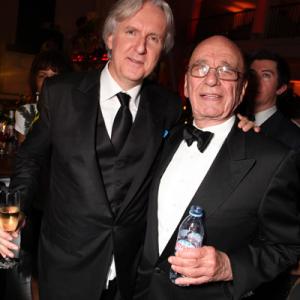 James Cameron and Rupert Murdoch at event of The 82nd Annual Academy Awards 2010