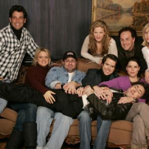 Neve Campbell, Alan Cumming, Kristen Bell, Christian Campbell, Andy Fickman, Ana Gasteyer, Robert Torti and Amy Spanger at event of Reefer Madness: The Movie Musical (2005)