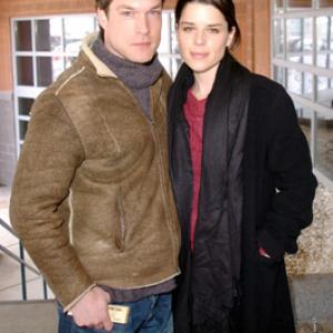 Neve Campbell and John Light at event of Heights 2005