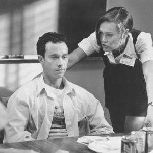 Still of Tia Carrere and Pauly Shore in Jury Duty (1995)