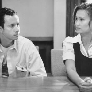 Still of Tia Carrere and Pauly Shore in Jury Duty 1995