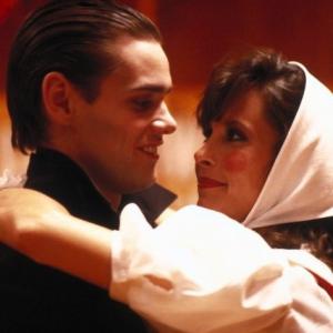 Still of Jim Carrey and Karen Kopins in Once Bitten (1985)