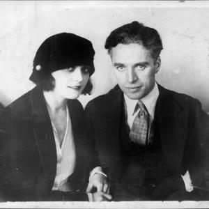 Charles Chaplin and Pola Negri