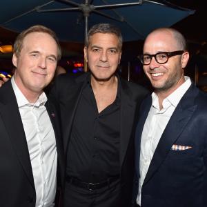George Clooney, Brad Bird and Damon Lindelof at event of Rytojaus zeme (2015)