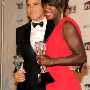 George Clooney and Viola Davis