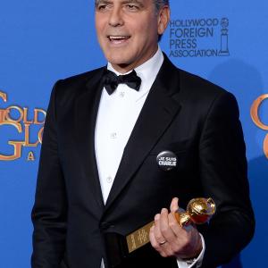 George Clooney at event of 72nd Golden Globe Awards (2015)
