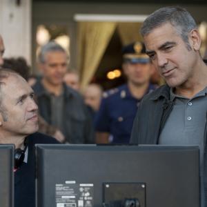 Still of George Clooney and Anton Corbijn in The American (2010)