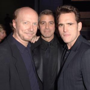 George Clooney, Matt Dillon and Paul Haggis
