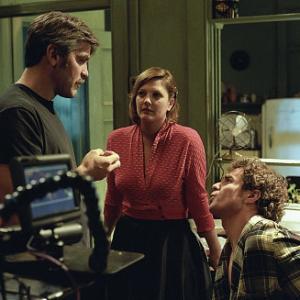 Drew Barrymore, George Clooney and Sam Rockwell in Confessions of a Dangerous Mind (2002)