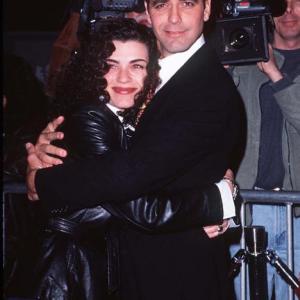 George Clooney and Julianna Margulies at event of One Fine Day 1996