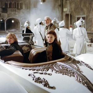 Still of Sean Connery Shane West and Peta Wilson in The League of Extraordinary Gentlemen 2003
