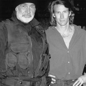 Sean Connery and Michael Bay in The Rock (1996)