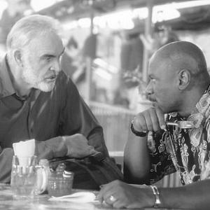 Still of Sean Connery and Ving Rhames in Entrapment (1999)