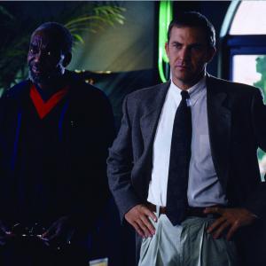 Still of Kevin Costner and Bill Cobbs in The Bodyguard 1992