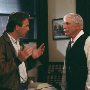 Still of Burt Lancaster and Kevin Costner in Field of Dreams 1989