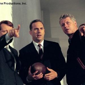 Steven Culp, Kevin Costner and director Roger Donaldson
