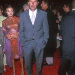 Kevin Costner and Annie Costner at event of For Love of the Game 1999