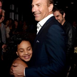 Kevin Costner and Jillian Estell at event of Black or White (2014)