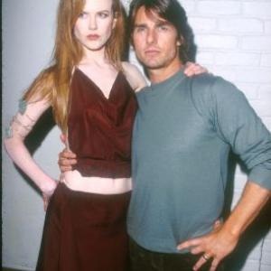 Tom Cruise and Nicole Kidman at event of Eyes Wide Shut (1999)