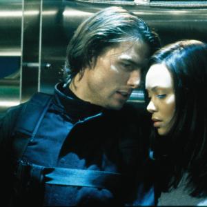 Still of Tom Cruise and Thandie Newton in Mission Impossible II 2000