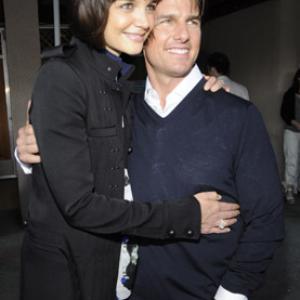 Tom Cruise and Katie Holmes at event of 2008 MTV Movie Awards 2008