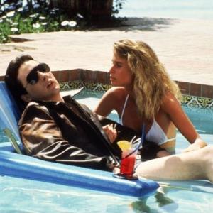 Still of John Cusack and Nicollette Sheridan in The Sure Thing (1985)
