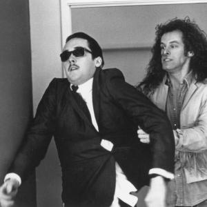 Still of John Cusack and Ted Nugent in Tapeheads 1988