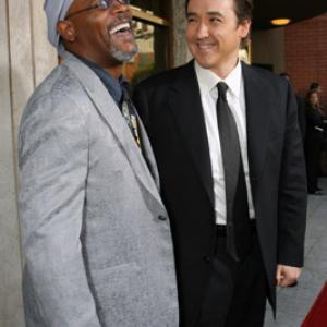 John Cusack and Samuel L. Jackson at event of 1408 (2007)