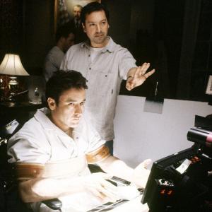John Cusack and James Mangold in Identity (2003)