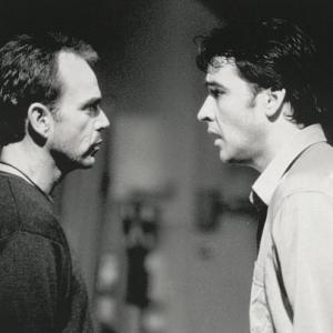 Still of John Cusack and Billy Bob Thornton in Pushing Tin (1999)