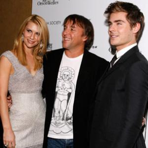 Claire Danes Richard Linklater and Zac Efron at event of Me and Orson Welles 2008